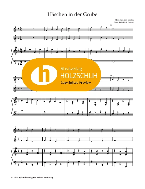 Häschen in der Grube